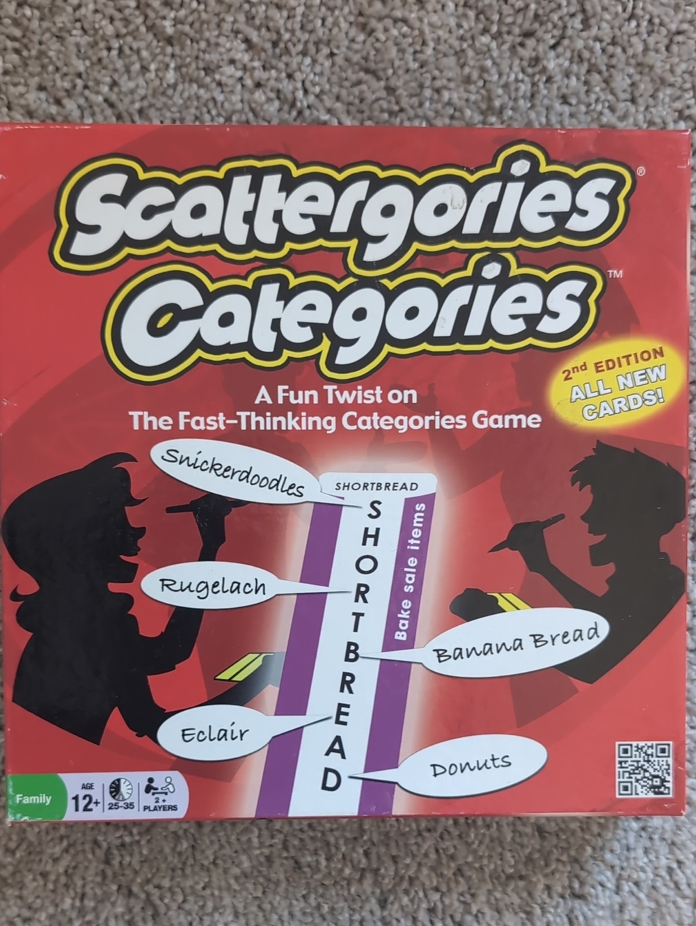 Categories Red Party Game -